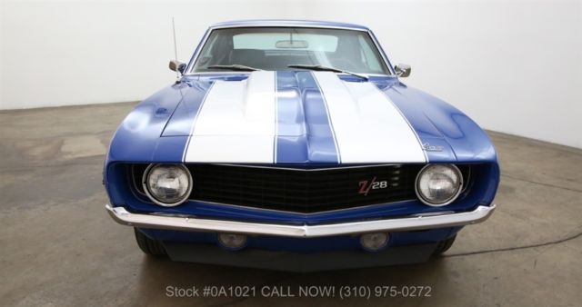 1969 Blue Chevrolet Camaro