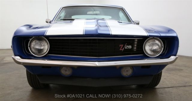 1969 Blue Chevrolet Camaro