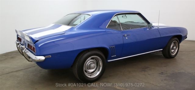 1969 Blue Chevrolet Camaro