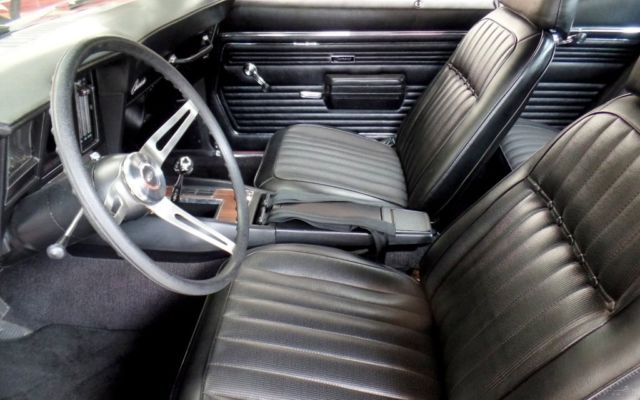 1969 Orange Chevrolet Camaro Coupe