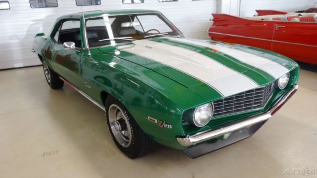 1969 Silver Chevrolet Camaro
