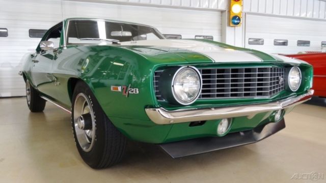 1969 Silver Chevrolet Camaro