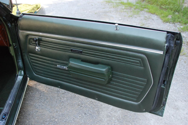 1969 Fathom Green Chevrolet Camaro Coupe