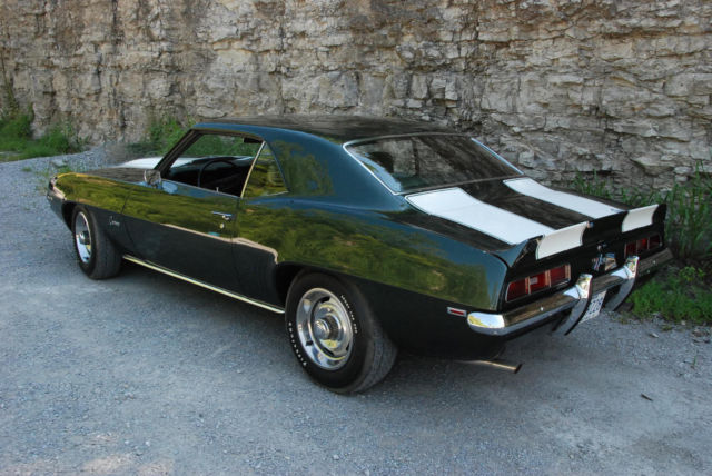 1969 Fathom Green Chevrolet Camaro Coupe