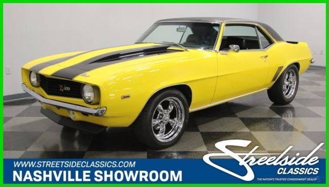 1969 Yellow Chevrolet Camaro