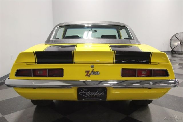 1969 Yellow Chevrolet Camaro
