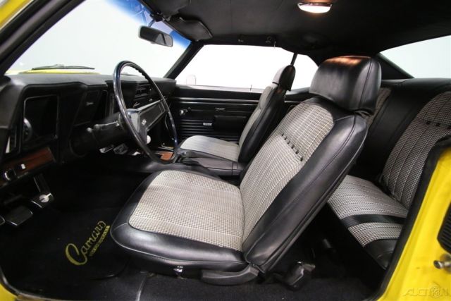 1969 Yellow Chevrolet Camaro