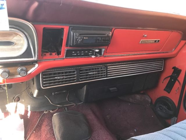 1969 Orange Ford F-250 Standard Cab Pickup