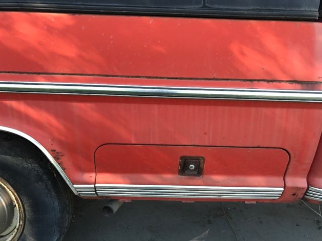 1969 Orange Ford F-250 Standard Cab Pickup