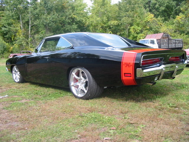 1969 Black Dodge Charger