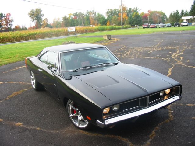 1969 Black Dodge Charger