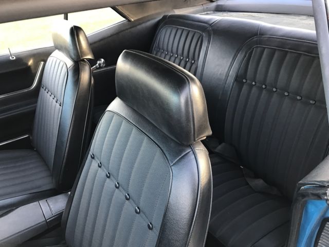 1969 Blue Chevrolet Camaro