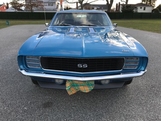 1969 Blue Chevrolet Camaro