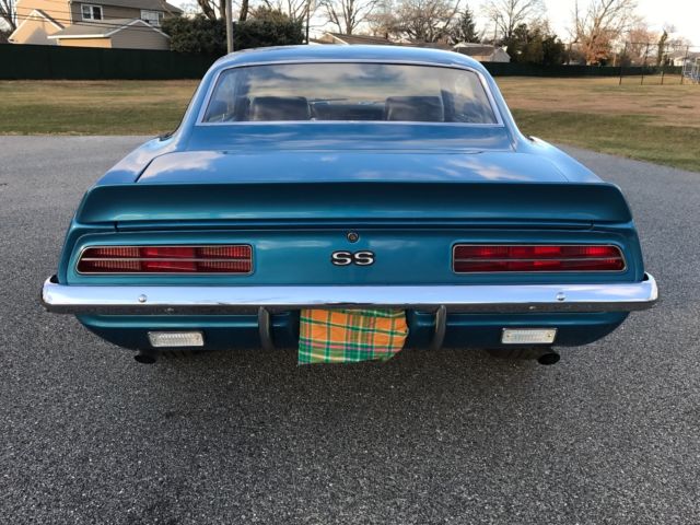 1969 Blue Chevrolet Camaro