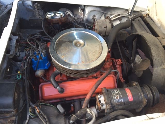 1969 CanAm white Chevrolet Corvette Convertible