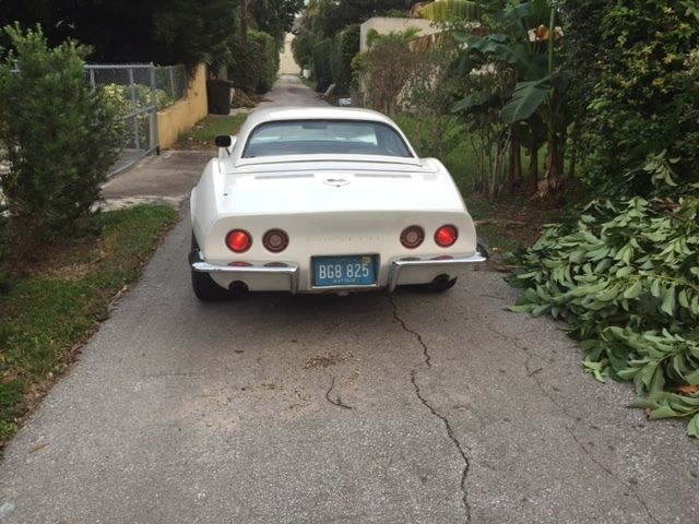 1969 CanAm white Chevrolet Corvette Convertible