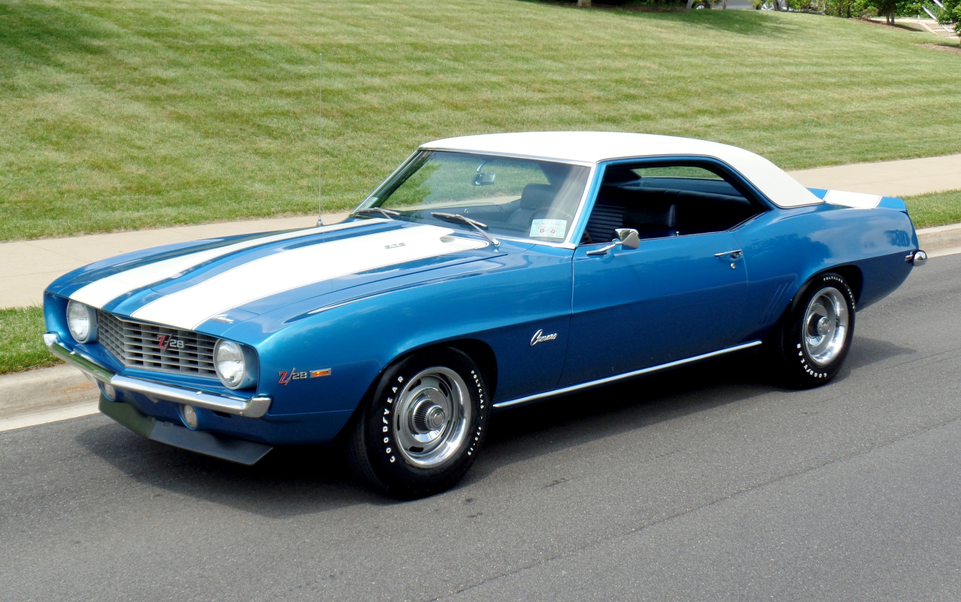 1969 Blue Chevrolet Camaro N/A