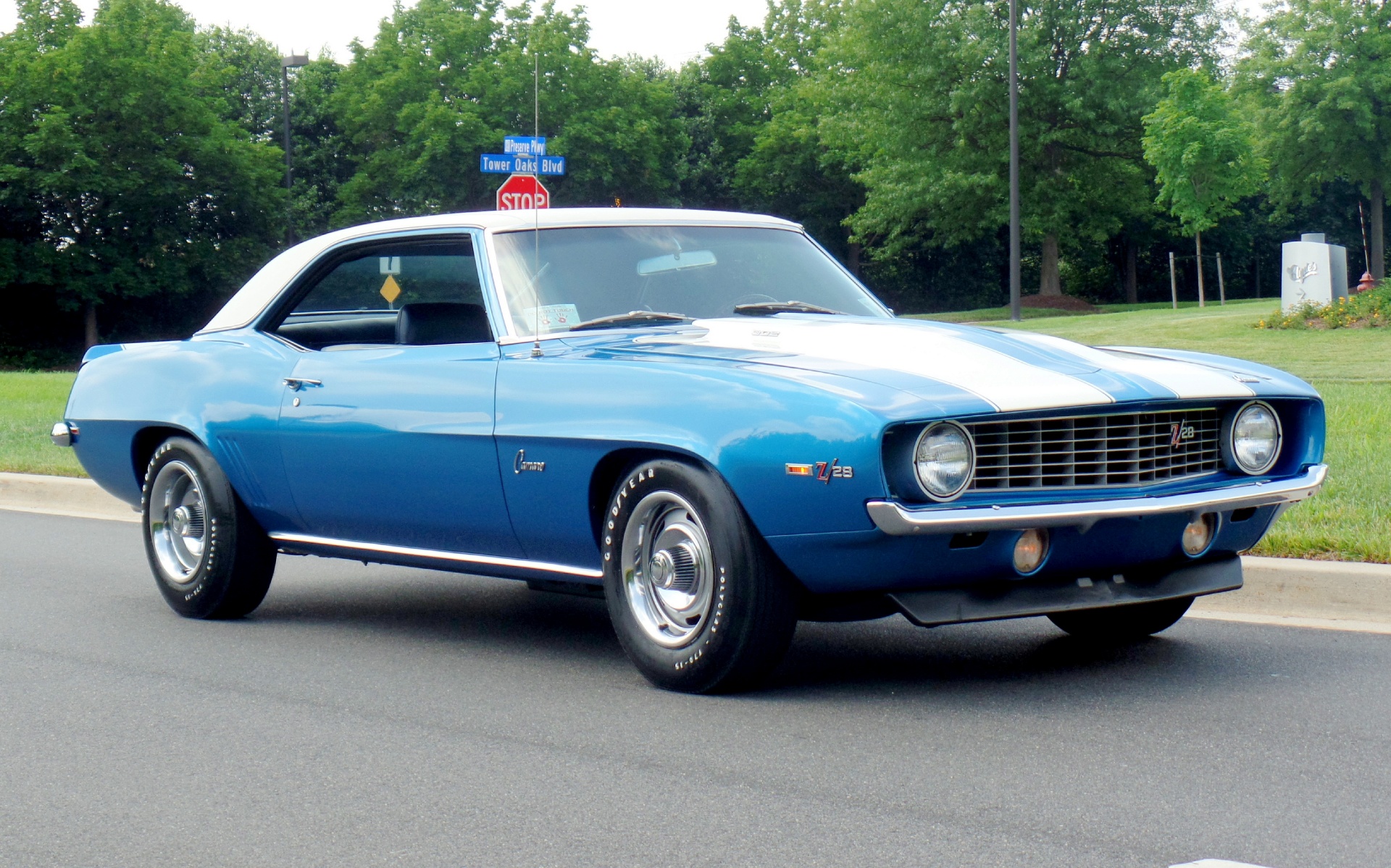 1969 Blue Chevrolet Camaro N/A