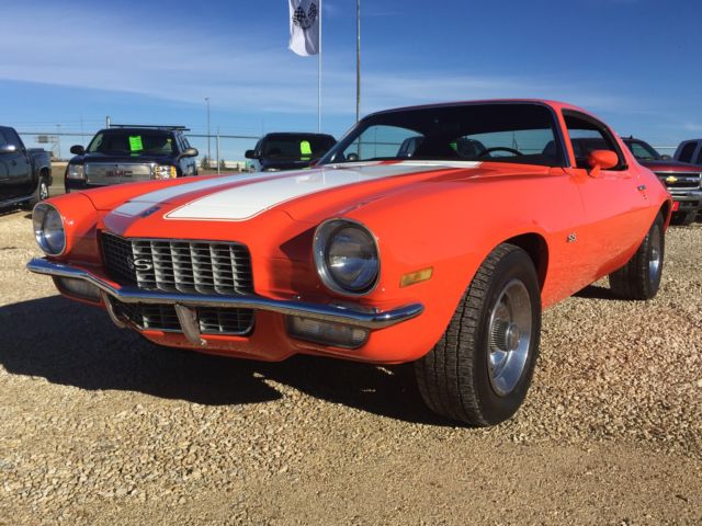 1970 Orange Chevrolet Camaro Coupe