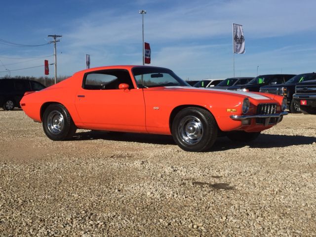 1970 Orange Chevrolet Camaro Coupe