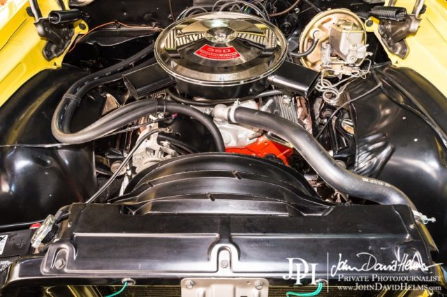 1970 Yellow Chevrolet Camaro Coupe