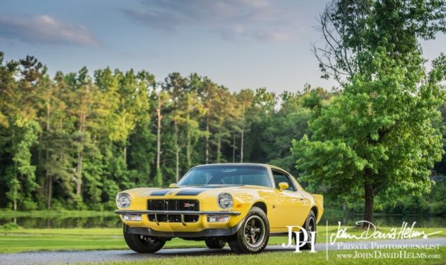 1970 Yellow Chevrolet Camaro Coupe