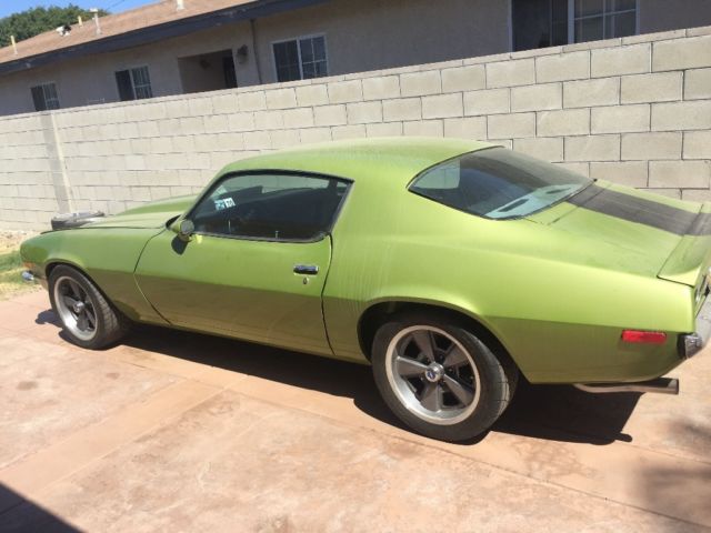 1970 Green Chevrolet Camaro Coupe