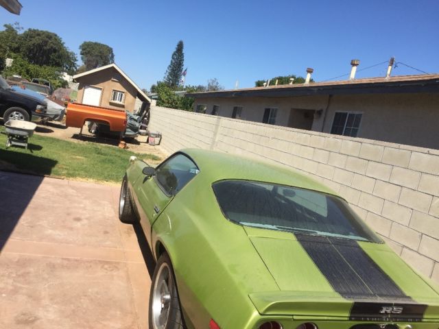 1970 Green Chevrolet Camaro Coupe