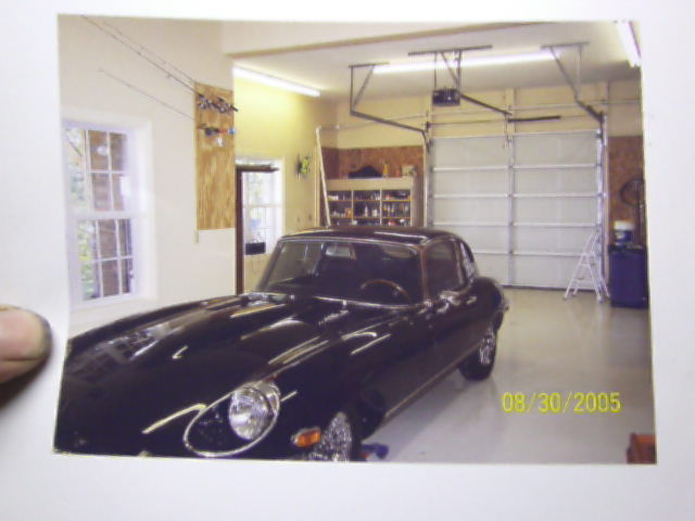 1970 Gray Jaguar E-Type Coupe