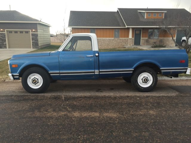 1970 Blue Chevrolet C/K Pickup 2500 single cab