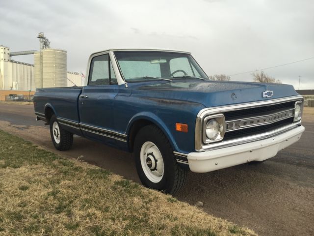 1970 Blue Chevrolet C/K Pickup 2500 single cab