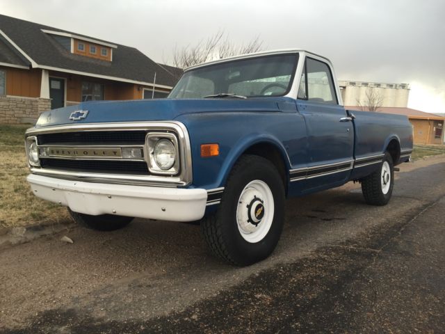 1970 Blue Chevrolet C/K Pickup 2500 single cab