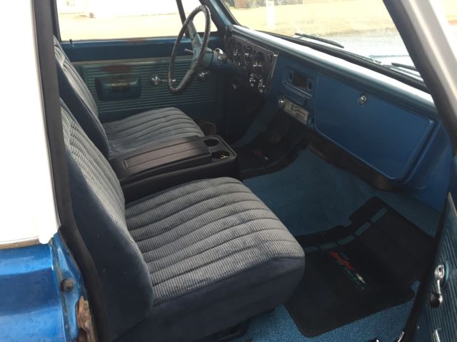 1970 Blue Chevrolet C/K Pickup 2500 single cab