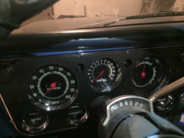 1970 Blue Chevrolet C/K Pickup 2500 single cab