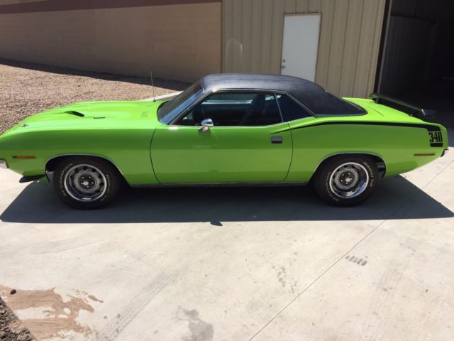 1970 Dark Burnt Orange Metallic Plymouth Barracuda Coupe