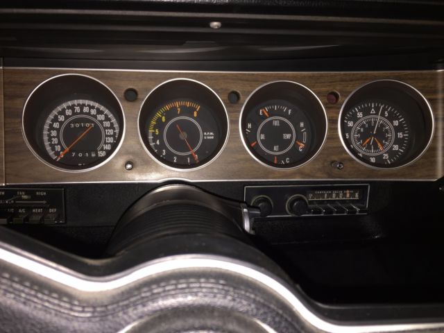 1970 Dark Burnt Orange Metallic Plymouth Barracuda Coupe