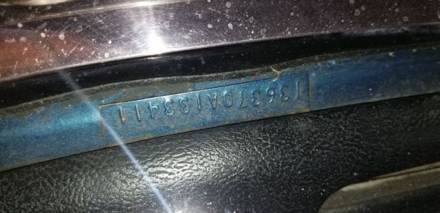 1970 Blue Chevrolet Chevelle Coupe