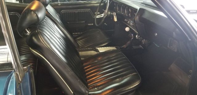 1970 Blue Chevrolet Chevelle Coupe