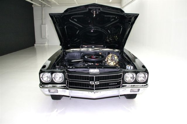 1970 Black Chevrolet Chevelle Convertible