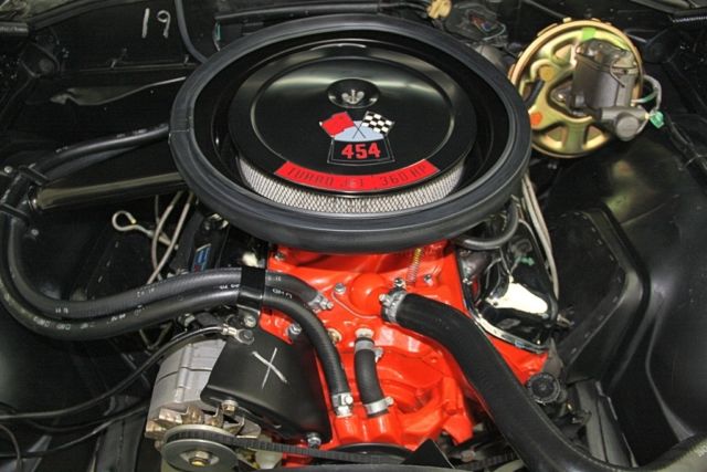 1970 Black Chevrolet Chevelle Convertible