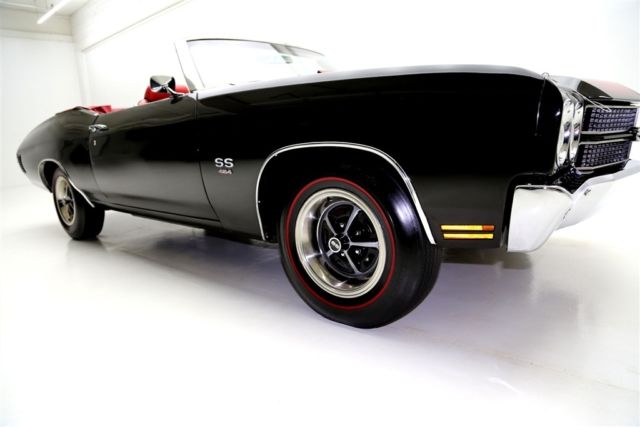 1970 Black Chevrolet Chevelle Convertible