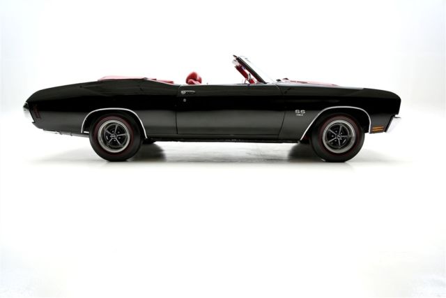 1970 Black Chevrolet Chevelle Convertible