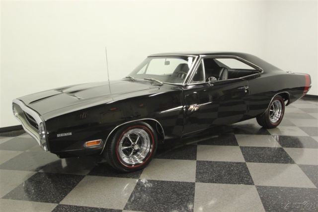1970 Black Dodge Charger