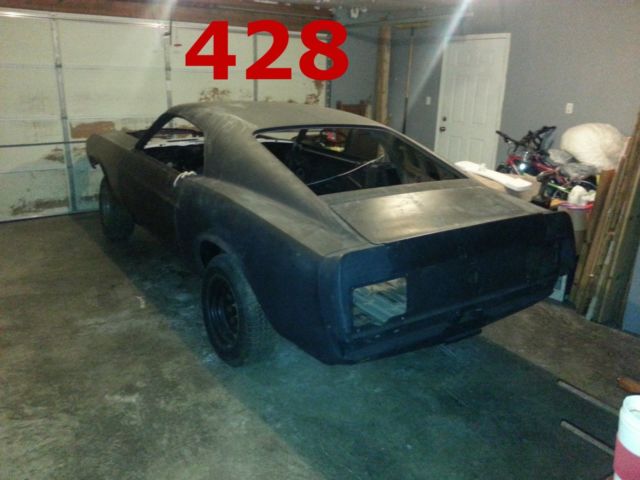 1970 Black Ford Mustang Fastback