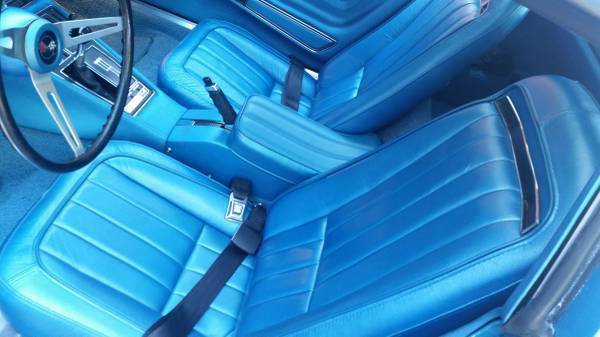 1970 Blue Chevrolet Corvette Coupe