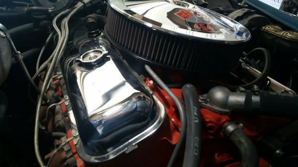 1970 Blue Chevrolet Corvette Coupe