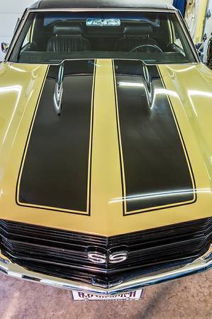 1970 Metallic Gold Chevrolet El Camino Crew Cab Pickup
