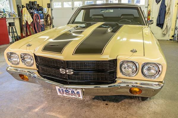 1970 Metallic Gold Chevrolet El Camino Crew Cab Pickup