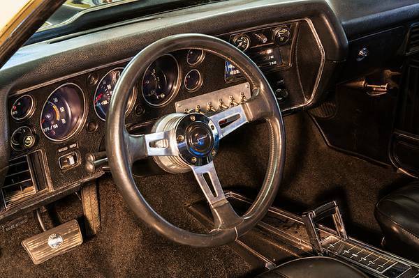 1970 Metallic Gold Chevrolet El Camino Crew Cab Pickup