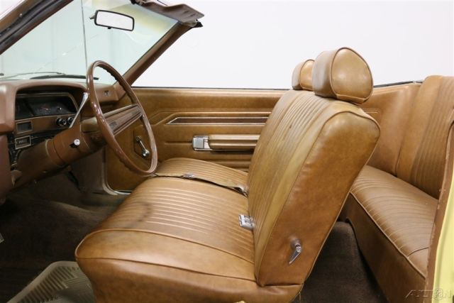 1970 Yellow Ford Galaxie